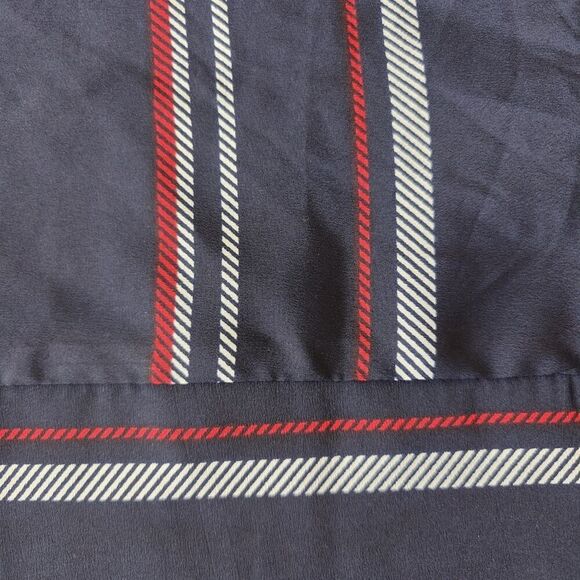 Hint of Blush striped faux wrap elastic waist romper sz S - Picture 7 of 11